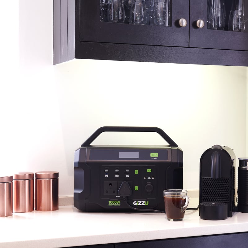 Gizzu Challenger Pro 1120WH/1000W UPS Fast Charge LIFEPO4 Portable Power Station - Image 3